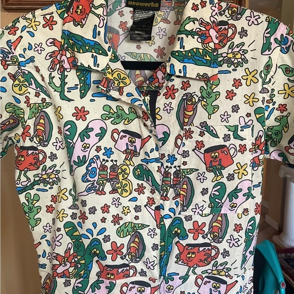 Nooworks Pants - Nooworks Bug Out Print Coveralls / Jumpsuit – Size Small – NWT